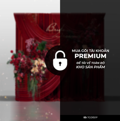 Phông Tư Gia Tone Đỏ TGD051P