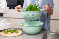 Bộ thau rổ cao cấp Yoko 35cm