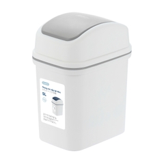 Thùng rác nắp lật Hiro 5L (Kèm ruột)