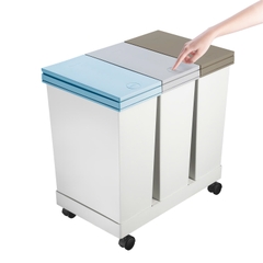 Thùng rác phân loại Hiro 3 ngăn