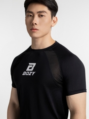 Áo thể thao nam - BOZY AIR-FLEX ĐEN