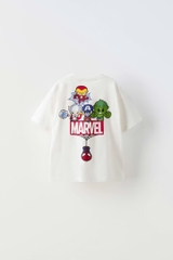 Áo phông trắng / Marvel Zara 4