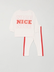 Set nỉ trắng ngà / Nice