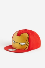 Mũ snapback đỏ / Iron Man