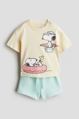 Set cộc tay vàng / Snoopy