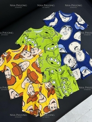 Set cộc tay (3 bộ) vàng / Toy Story