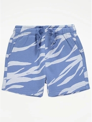 Quần shorts xanh biển / ngựa vằn