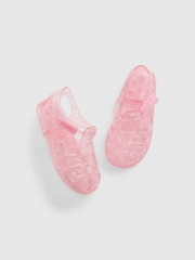 Sandals rọ hồng / hoa nhí