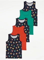 Áo ba lỗ (5 áo) navy / quái vật