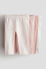 Quần leggings (4 quần) hồng nhạt