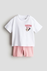 Set cộc tay hồng / Minnie