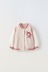 Áo bomber trắng ngà / Kitty
