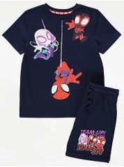 Set cộc tay navy / Spidey