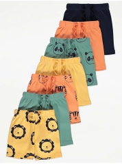 Quần shorts (7 quần) vàng / con vật