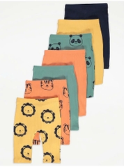 Quần leggings (7 quần) vàng / con vật