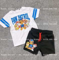 Set cộc tay trắng / Paw Patrol