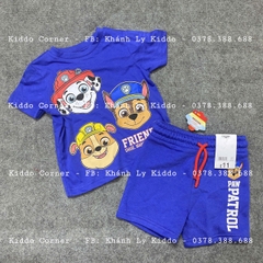 Set cộc tay xanh biển / Paw Patrol George
