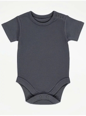 Set bodysuit và quần yếm xám / Little Smiles