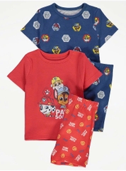 Set cộc tay (2 bộ) đỏ / Paw Patrol