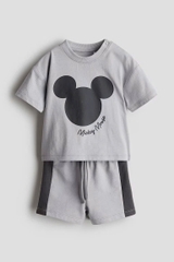 Set cộc tay xám / Mickey