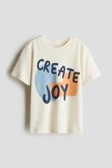 Áo phông be / Create Joy