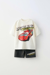 Set cộc tay trắng ngà / Lightning McQueen