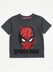 Áo phông xám đậm / Spiderman George