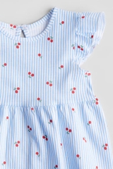 Váy cánh tiên xanh biển / cherry