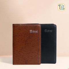 Sổ tay A5 kẻ ngang SHIMAO bìa da  70gsm, 150 trang