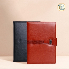 Sổ tay B5 kẻ ngang bìa da HỌA TIẾT 70gsm, 200 trang, cài bút, để thẻ