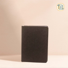 HÀNG ĐẶT Sổ A5 kẻ ngang, bìa da 70gsm,200 trang thiết kế trang lịch theo tháng