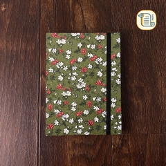 Sổ sketch B6 bìa vải VINTAGE, 100gsm, 200 trang ký hoạ, ghi chép