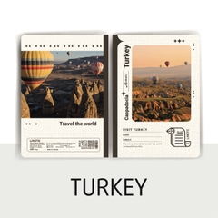 Vở kẻ ngang WORLD TRAVEL 72-200 Trang, 60gsm