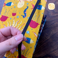 Sổ sketch B6 bìa vải VINTAGE, 100gsm, 200 trang ký hoạ, ghi chép