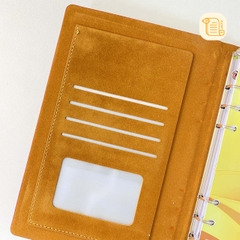 HÀNG ĐẶT Sổ còng B5 kẻ ngang bìa da vân vải 70gsm,200 trang, ngăn phụ, cài bút, tay cài