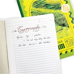 Vở kẻ ngang VIETNAM TRAVEL 80-120 Trang, 70gsm