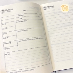 HÀNG ĐẶT Sổ A5 kẻ ngang bìa da tím 70gsm,200 trang
