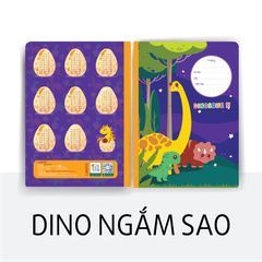 Vở 5 ô ly DINOSAUR 48-80 trang, 80gsm