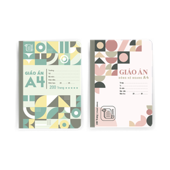Vở kẻ ngang A4 GIÁO ÁN 200-300 Trang, 60gsm