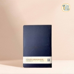 Sổ kẻ ngang Classic C8 bìa da gáy hoạ tiết chìm 70gsm, 200 trang