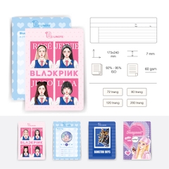 Vở kẻ ngang KPOP-2 72-200 Trang, 60gsm