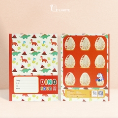 Vở 5 ô ly DINOSAUR 48-80 trang, 80gsm - 100gsm
