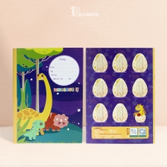 Vở 5 ô ly DINOSAUR 48-80 trang, 80gsm - 100gsm