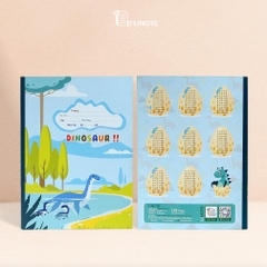 Vở 5 ô ly DINOSAUR 48-80 trang, 80gsm - 100gsm