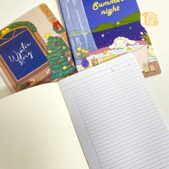 Vở kẻ ngang cao cấp FOUR SEASON 80-120 Trang, 70gsm