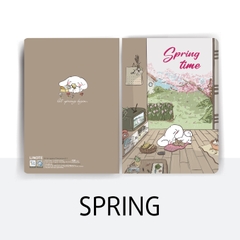 Vở kẻ ngang cao cấp FOUR SEASON 80-120 Trang, 70gsm