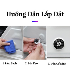 Đệm Giảm Chấn Ô Tô Chống Xóc, Núm Giảm Lực Đóng Cửa Xe Hơi