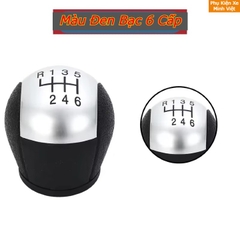 Tay cần số Ford Transit 6 cấp màu Đen & Đen Bạc