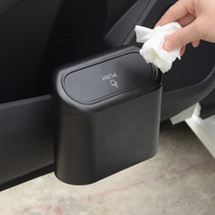 Thùng Rác Mini Để Ô Tô Đa Năng Gắn Cửa Xe, Sau Ghế , Nhựa ABS Cao Cấp