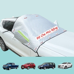 Tấm Bạt Che Nắng Kính Lái Ô Tô 5 Lớp Cao Cấp, Có Chụp Gương